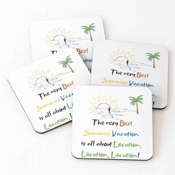 Item preview, Vacation location  designed and sold by Puns-N-Such.
