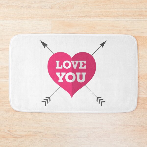 Item preview, Love You Pink Heart Love Valentine's Day designed and sold by livianasgifts.