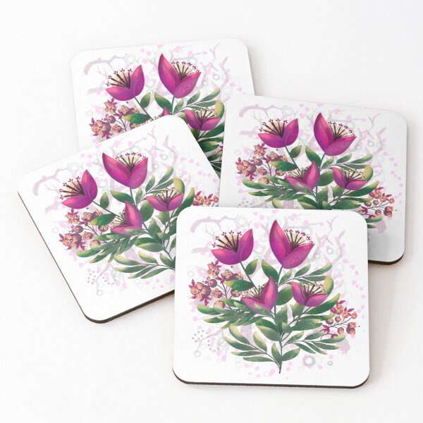 Item preview, Summer Pink Floral designed and sold by Almanzart.