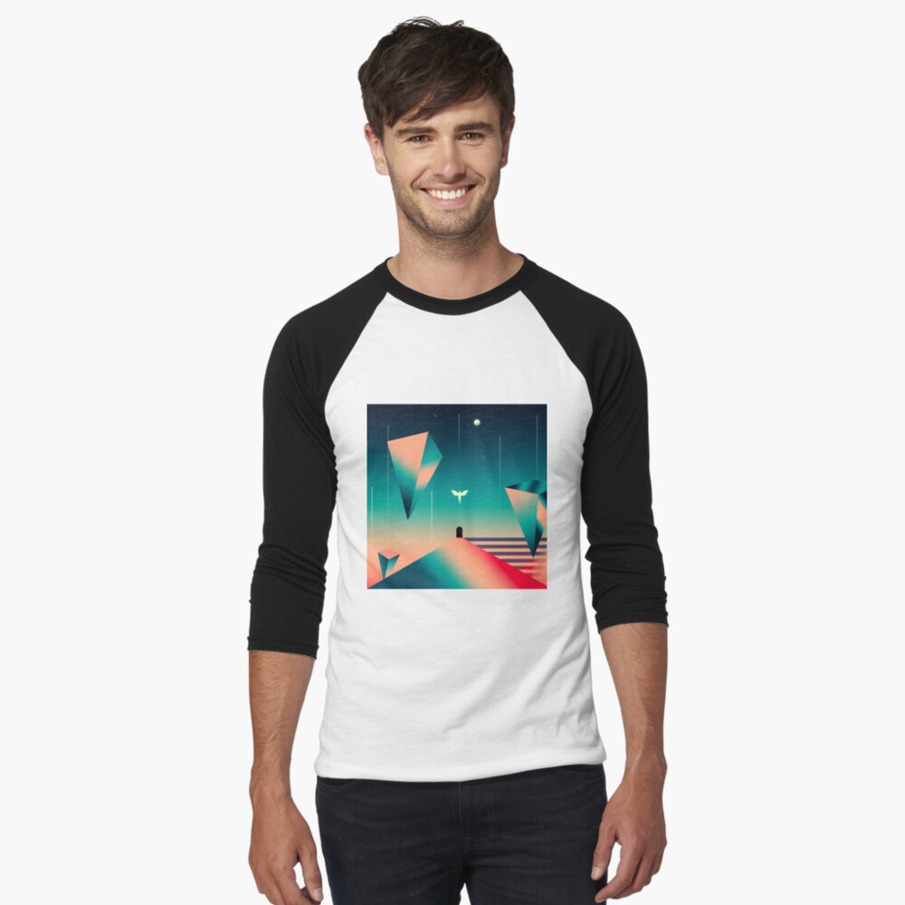 Item preview, Baseball ¾ Sleeve T-Shirt designed and sold by djspacegr.