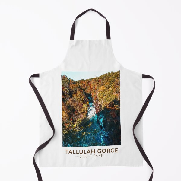 Item preview, Tallulah Gorge State Park Georgia Watercolor Vintage designed and sold by KrisSidDesigns.