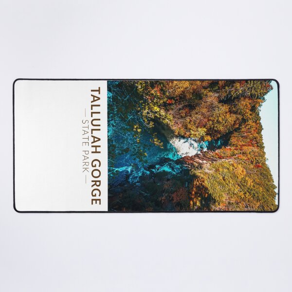 Item preview, Tallulah Gorge State Park Georgia Watercolor Vintage designed and sold by KrisSidDesigns.