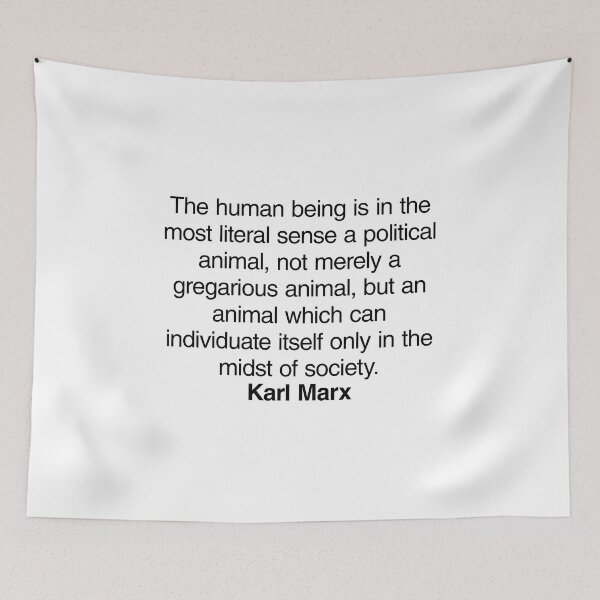 Item preview, Karl Marx Communist Quote. Best Gift for a Karl Marx's Socialist Fan (Communism quotes). designed and sold by margaretgiles.