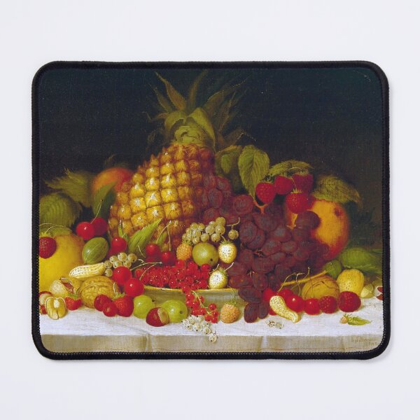 Item preview, Fruit Piece by Robert Seldon Duncanson, American, 1849 designed and sold by Shapes-Mania.