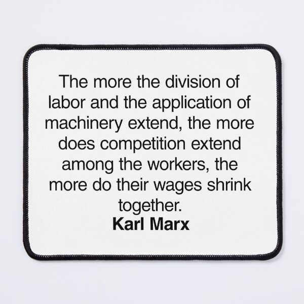 Item preview, Karl Marx Communist Quote. Best Gift for a Karl Marx's Socialist Fan (Communism quotes). designed and sold by margaretgiles.