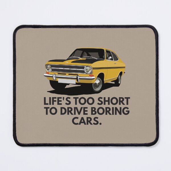Item preview, Life's too short to drive boring cars - Kadett Rallye designed and sold by knappidesign.