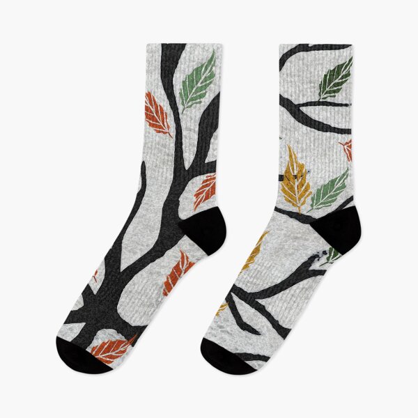 Item preview, Last Autumn Leaves Watercolor designed and sold by Anna Lemos.
