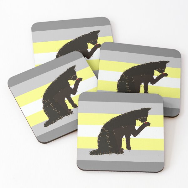 Item preview, Deminonbinary Pride - Knives In Their Feet Flag designed and sold by BeccaPaintmore.