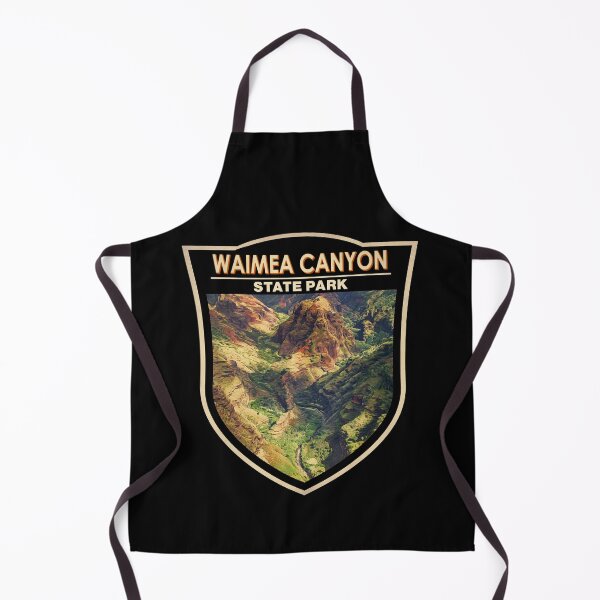 Item preview, Waimea Canyon State Park Hawaii Watercolor Badge designed and sold by KrisSidDesigns.