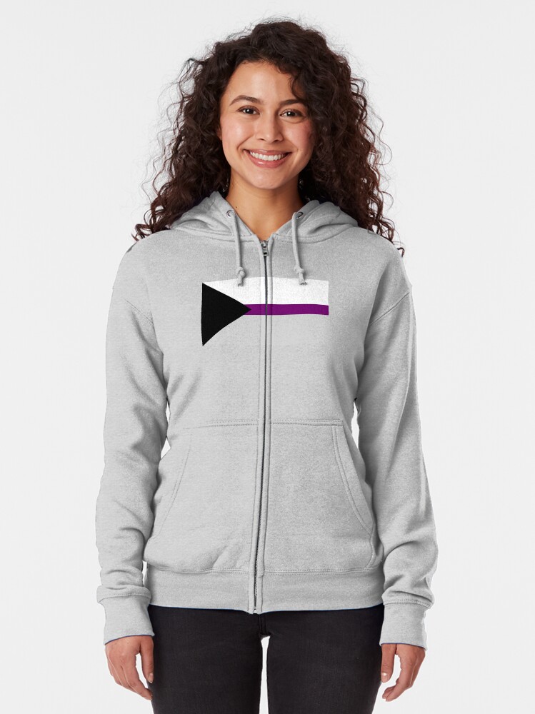 Download "Demisexual Pride Flag - Demi Pride" Zipped Hoodie by ...