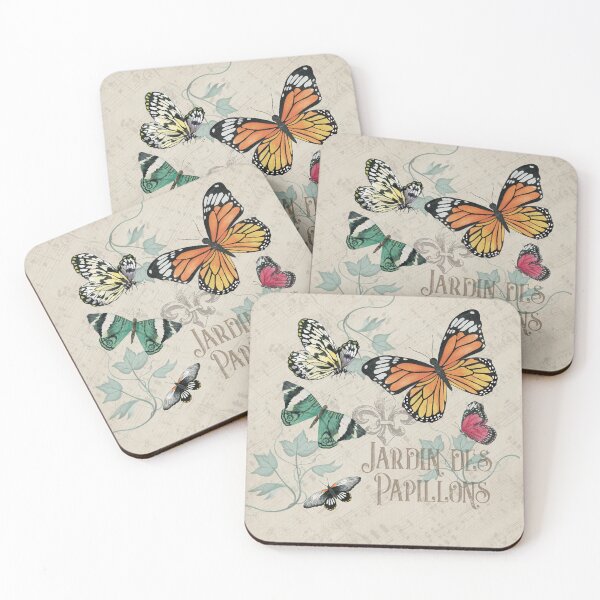 Item preview, Butterfly Garden,Jardin des Papillons designed and sold by FionaStokes.