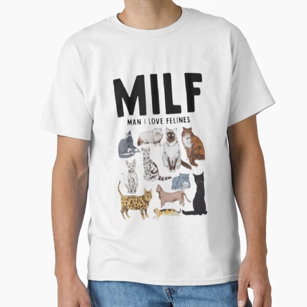 Artikel-Vorschau von MILF Mann, ich liebe Katzen,, designt und verkauft von truewear1.