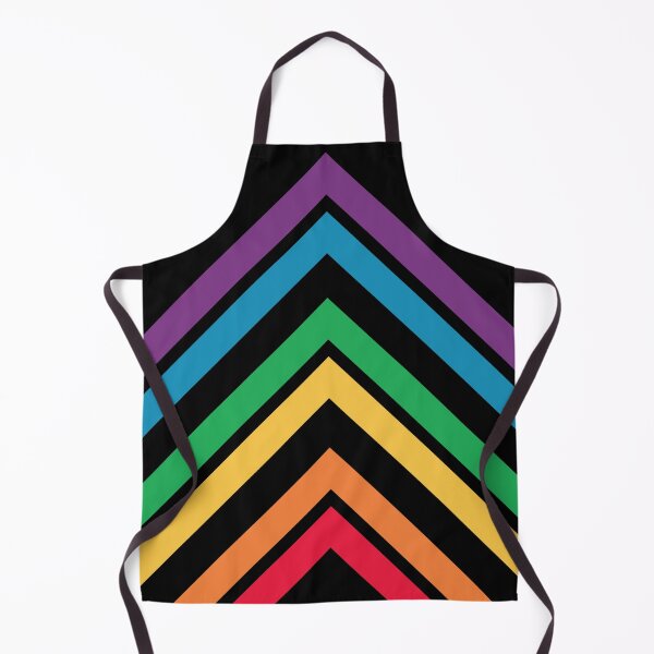 Item preview, Rainbow Mountains Abstract - Black designed and sold by AlfabetDesign.