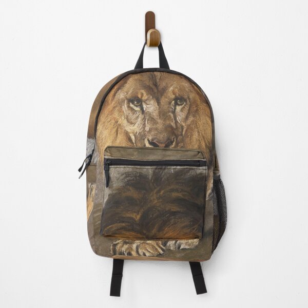 Item preview, Lion Painting Vintage Art designed and sold by VintageArchive.
