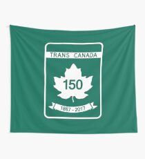Trans Canada 150 Celebrations 1867 - 2017 Wall Tapestry