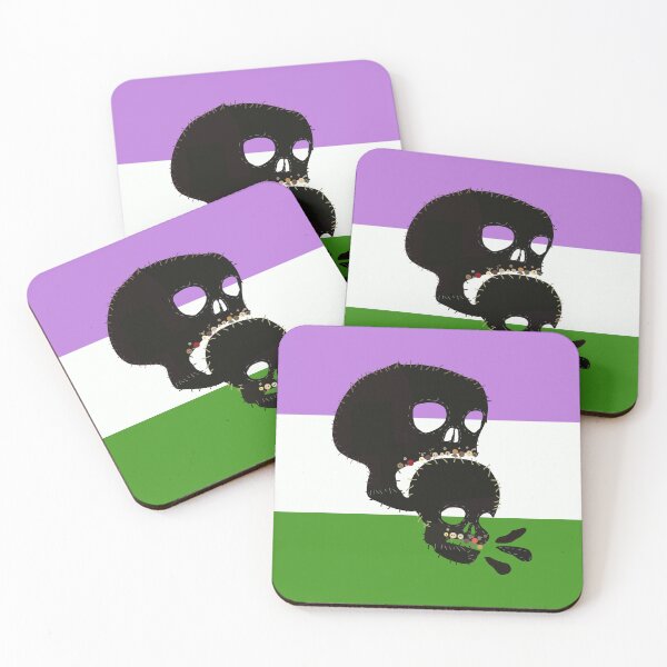 Item preview, Genderqueer Pride - Cannibal Pirates designed and sold by BeccaPaintmore.