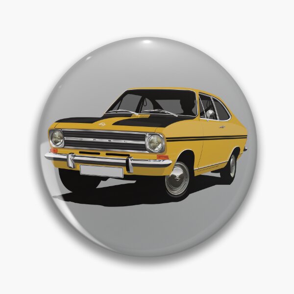 Item preview, Kadett B Coupe Rallye yellow designed and sold by knappidesign.