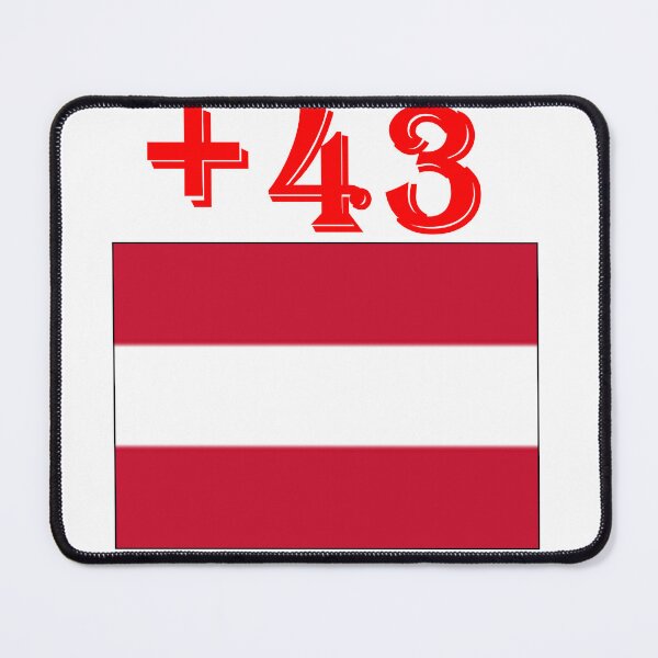 Item preview, Flag Code Austria republic federal state Central Europe mountainous country capital city Vienna designed and sold by MonArtisteSam.