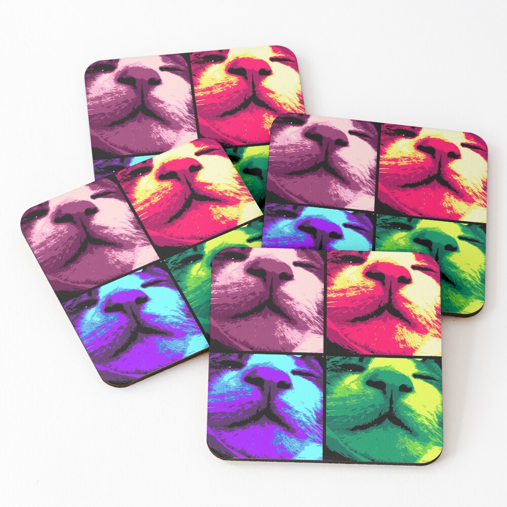 Item preview, Coasters (Set of 4) designed and sold by JavaWolfDesign.