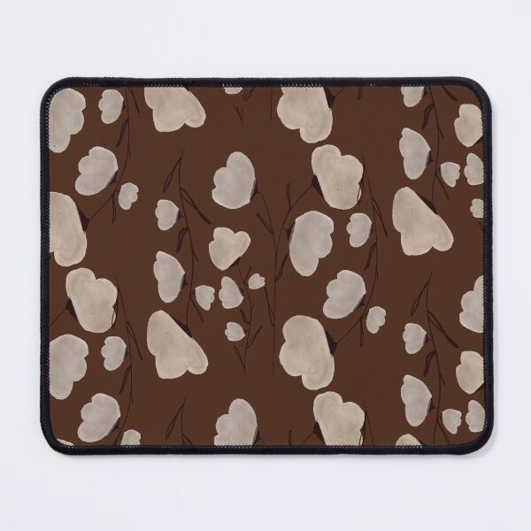 Item preview, Cotton Flowers Brown designed and sold by susycosta.