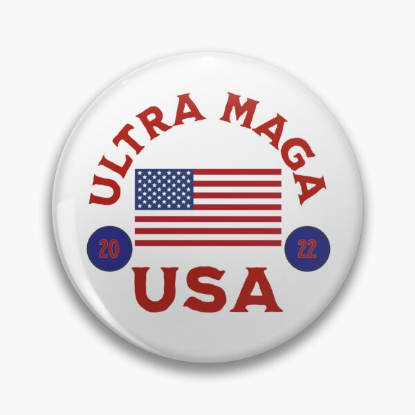 Item preview, Ultra Maga USA 2022 with USA Flag designed and sold by Becky Hunter.