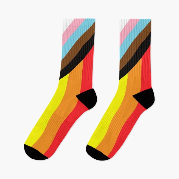 Item preview, Progress Gay Pride Flag| Gay Pride Shirt| LGBT Rainbow Tee | New Pride Flag designed and sold by YikesForever.