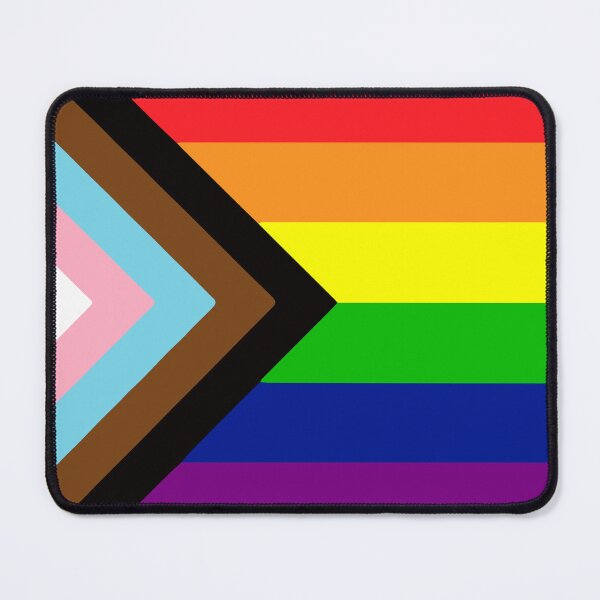 Item preview, Progress Gay Pride Flag| Gay Pride Shirt| LGBT Rainbow Tee | New Pride Flag designed and sold by YikesForever.