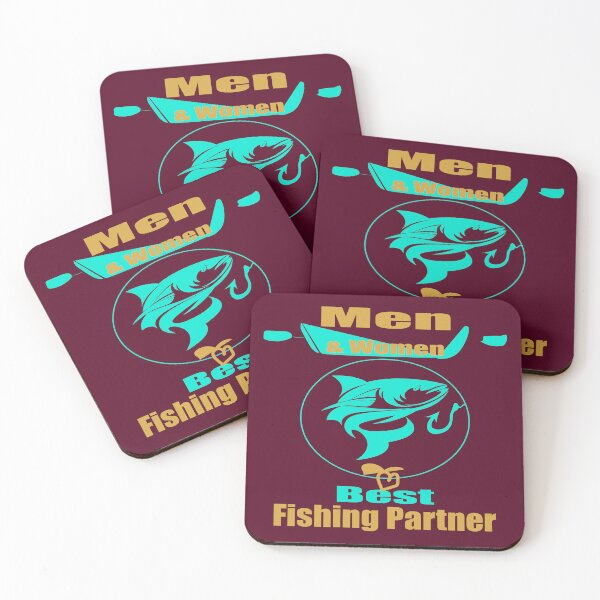Item preview, Men & Women Best Fishing Partner designed and sold by nabashop.