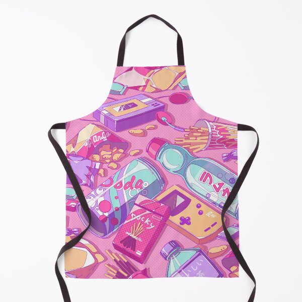 Item preview, The Japanese retro snacks and drinks in pastel colors designed and sold by AnGoArt.