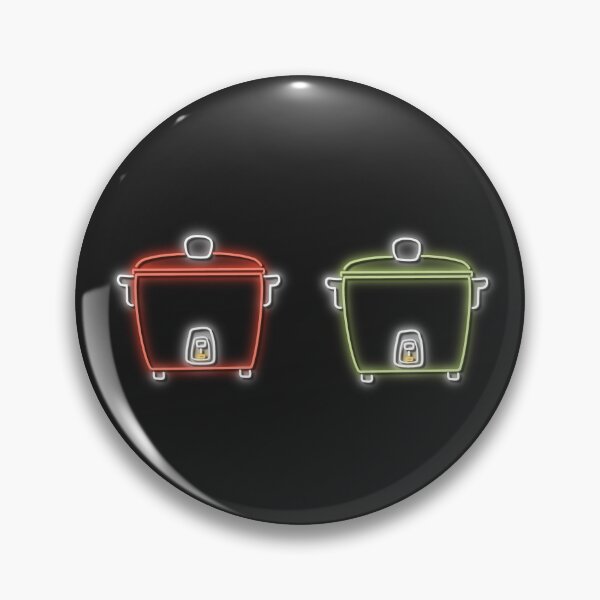 Item preview, Taiwan traditional old school rice cooker (neon design) designed and sold by Trista Designs.