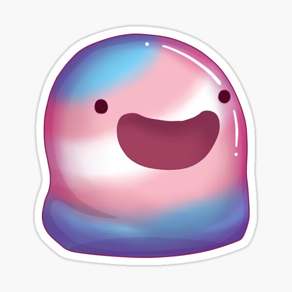 Trans Pride Slime Sticker