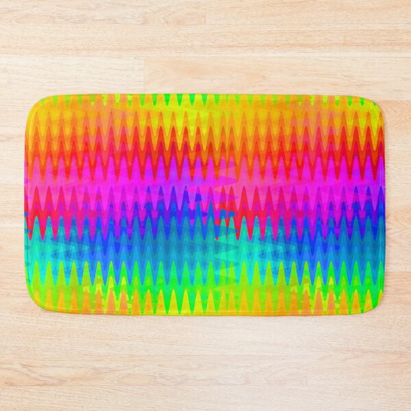 Item preview, Rainbow Color Waves Pattern designed and sold by ArtVixen.