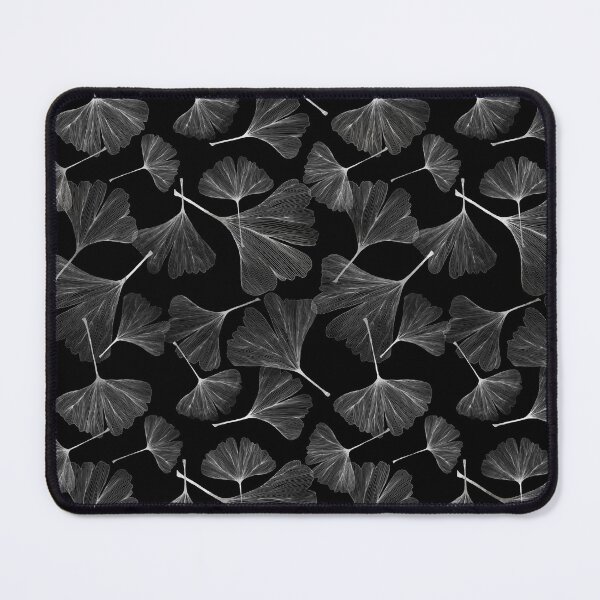 Item preview, Black and white gingko pattern designed and sold by Shelley Gilbert.