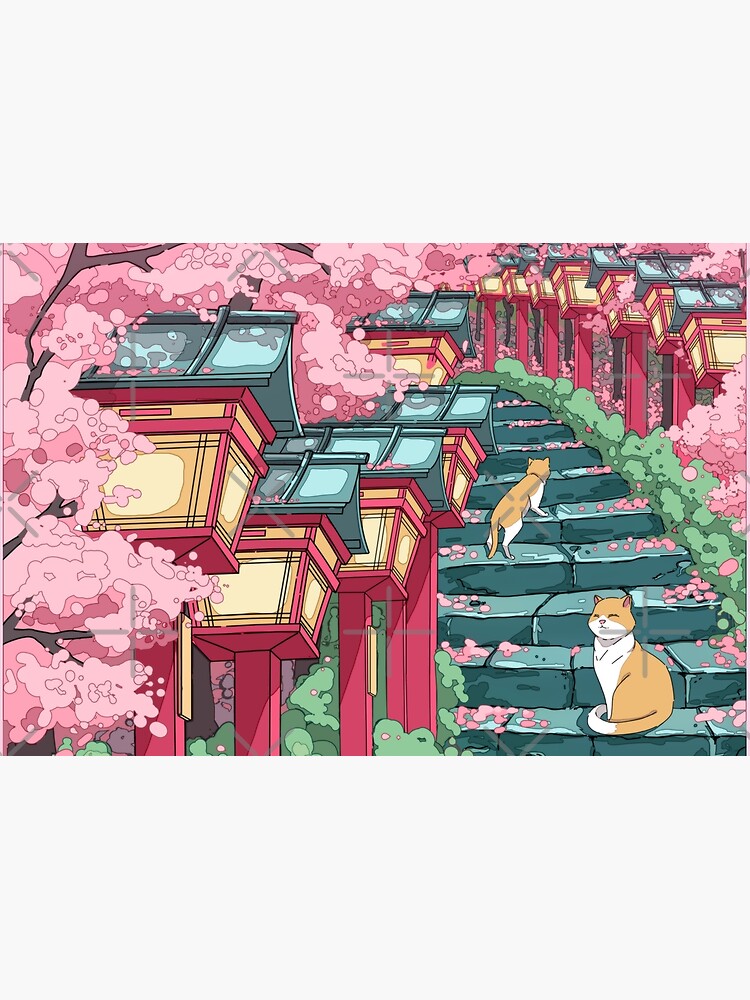 Sanctuaire Japonais 1000 pièces de Puzzle pour Adultes Puzzle en Bo