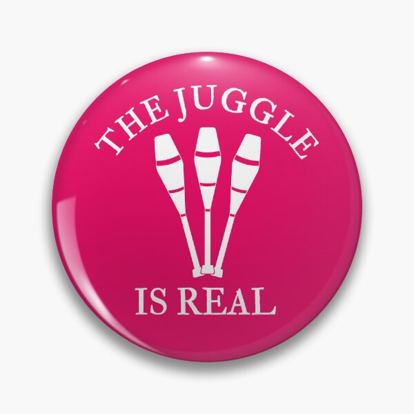 Item preview, The JUGGLE is REAL - Funny Juggling designed and sold by EstelleStar.