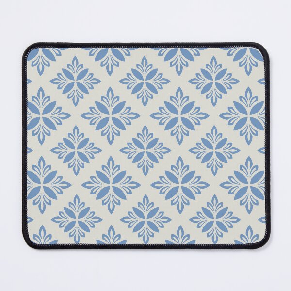 Item preview, Classic Blue Motif Tile Pattern designed and sold by Anna Lemos.