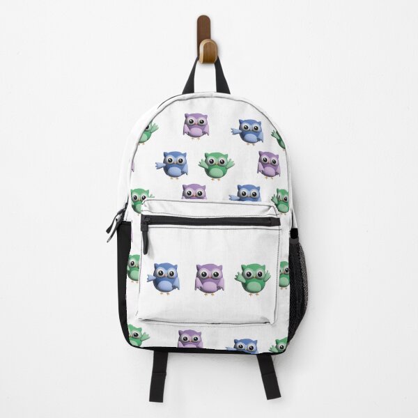 Item preview, 3D illustration of three funny colored owls designed and sold by Martapp.