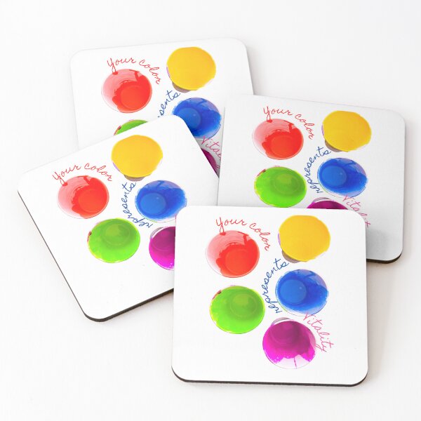 Item preview, Your Color Represents Vitality - Lifes Inspirational Quotes designed and sold by MikeMargolisArt.