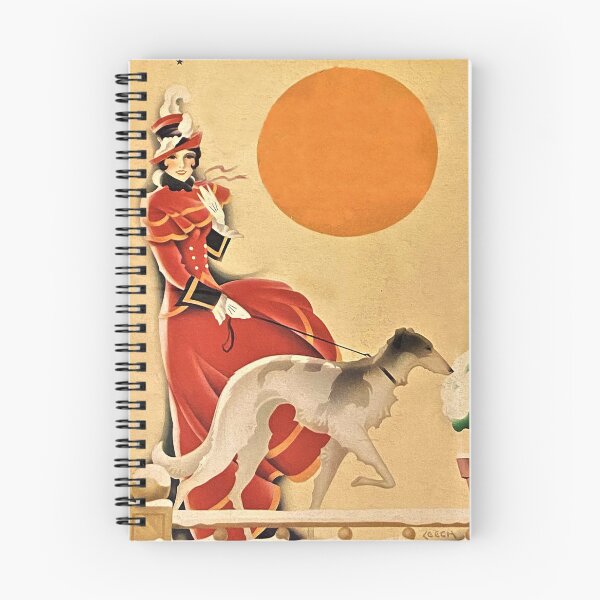 Item preview, Woman Walking Her Dog - Vintage Art designed and sold by RickE.