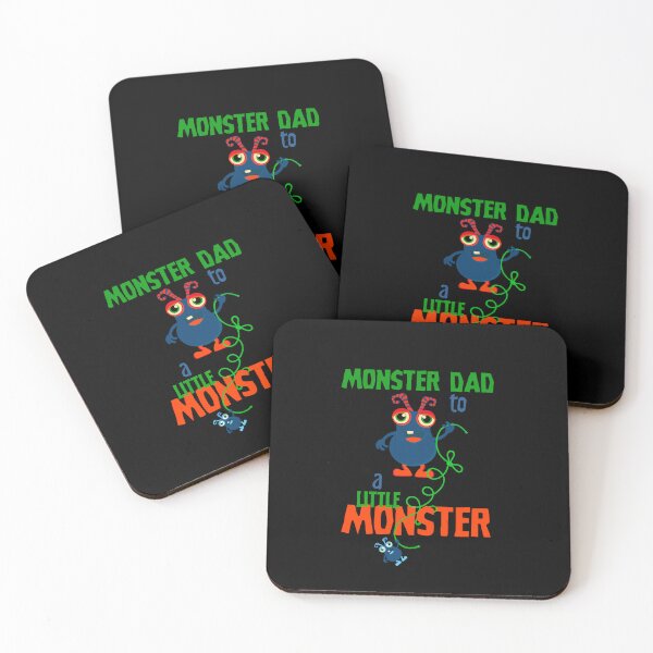 Item preview, Monster Dad to a Little Monster (Single Child - Blue) designed and sold by PawsitiveMum.