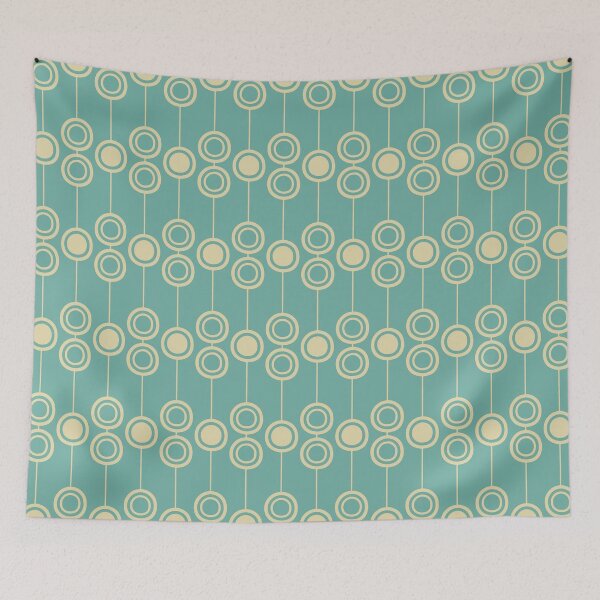 Item preview, Retro Dots Blue designed and sold by susycosta.