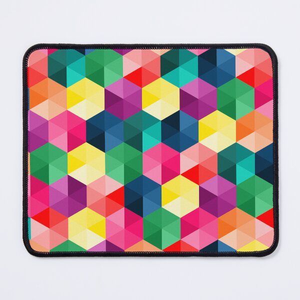 Item preview, Colorful Hexagon designed and sold by space-kitten.