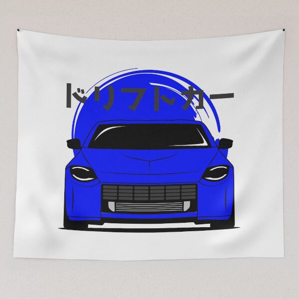 Item preview, Front Blue Fairlady Z35 designed and sold by goldentuners.