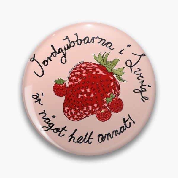 Item preview, Svenska jordgubbar designed and sold by TheSpinelessJellyfisher.