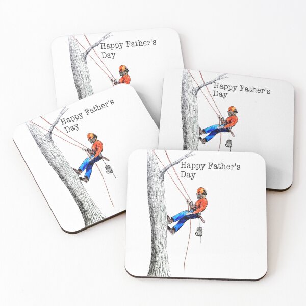 Item preview, Father's day card Arborist Chainsaw Tree Surgeon Gift, designed and sold by Gordon Lavender.