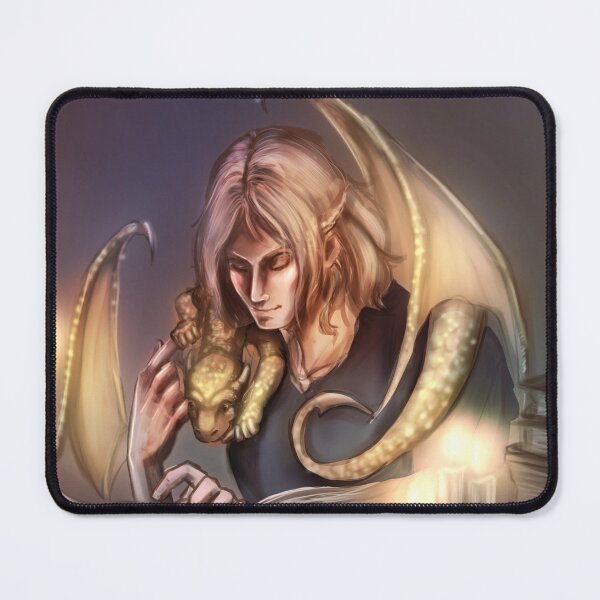 Item preview, Dragonrider Teaching Baby Dragon How To Read - Dragonrider's Dance designed and sold by ashmeyerart.