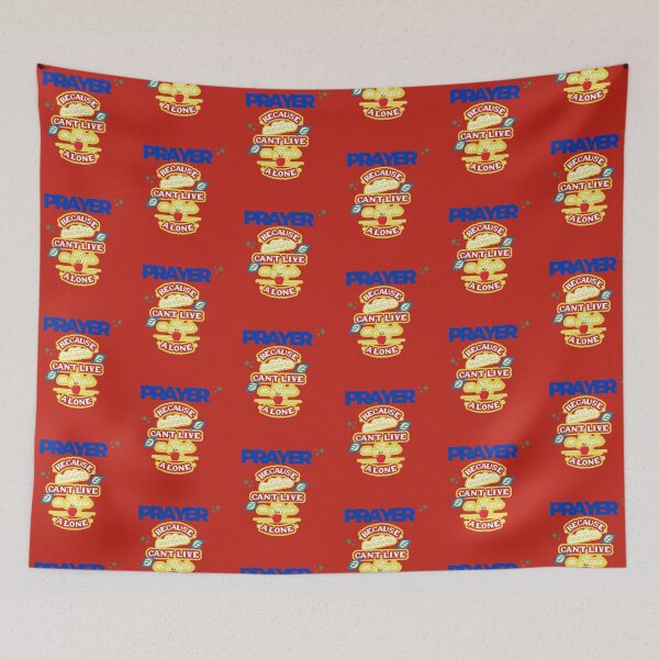 Item preview, Prayer, Because Teachers Can't Live on Apple Alone - Red and Blue designed and sold by TheReporter1.