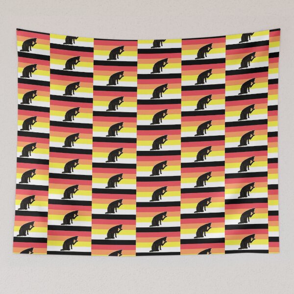 Item preview, Lithromantic Pride - Knives In Their Feet Flag designed and sold by BeccaPaintmore.