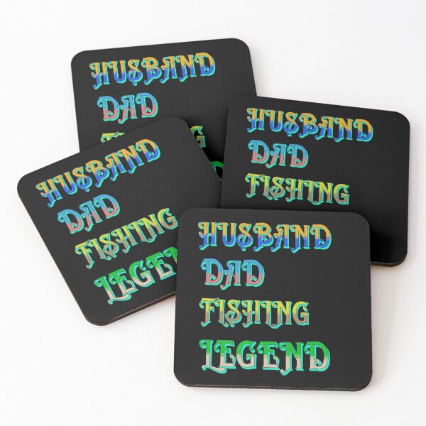 Item preview, HUSBAND DAD FISHING LEGEND GRUNGE EFFECT designed and sold by Affyboss6.