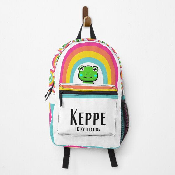 Item preview, Keppe the Adorable Frog with a Bright Rainbow. designed and sold by Krysnya.